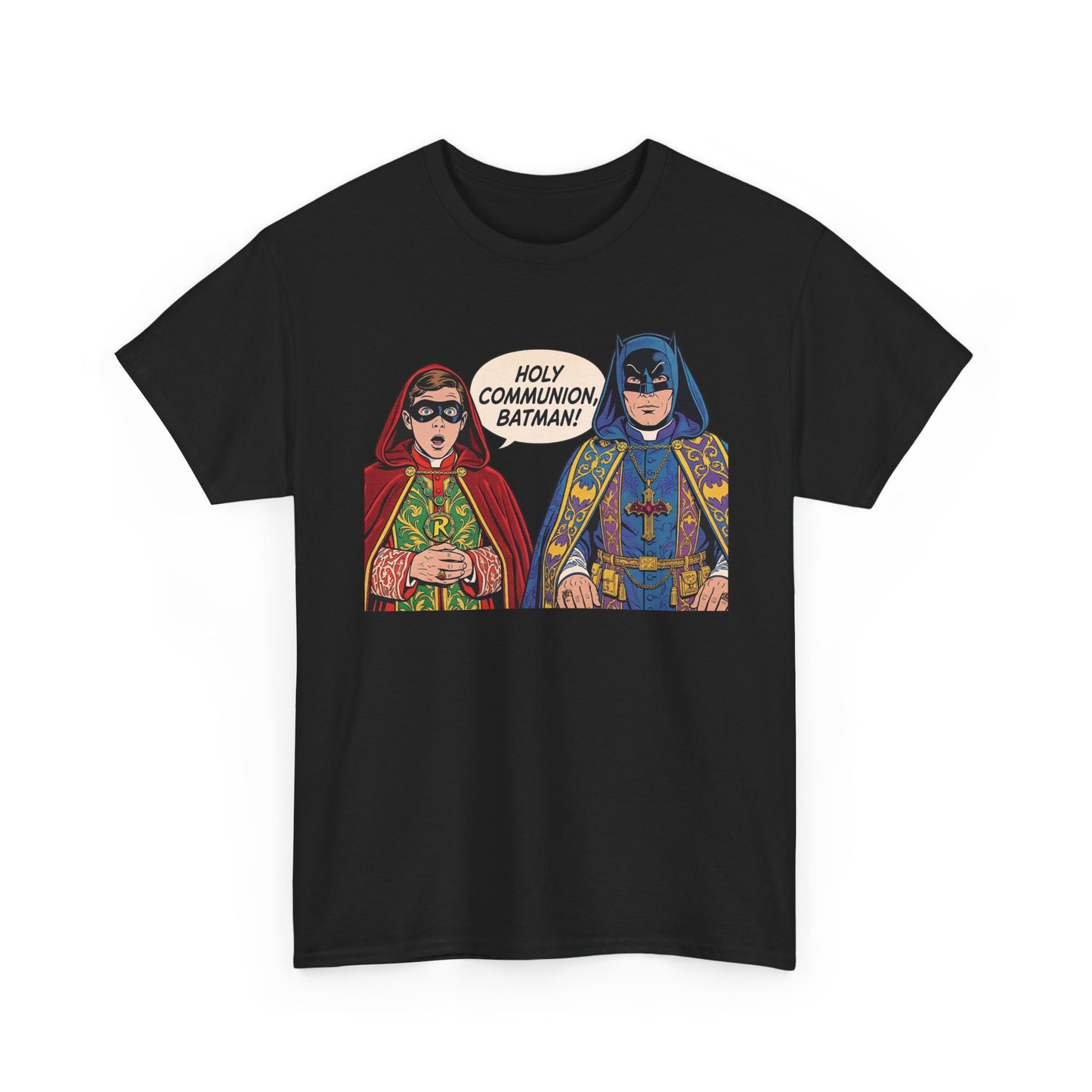 HOLY COMMUNION, BATMAN! Unisex Tee