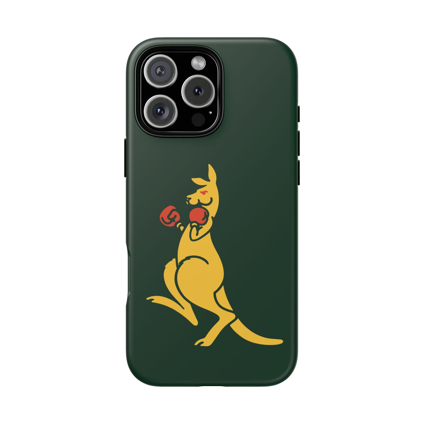 Phone Case - Boxing Kangaroo Bottle Green Tough Protective Case