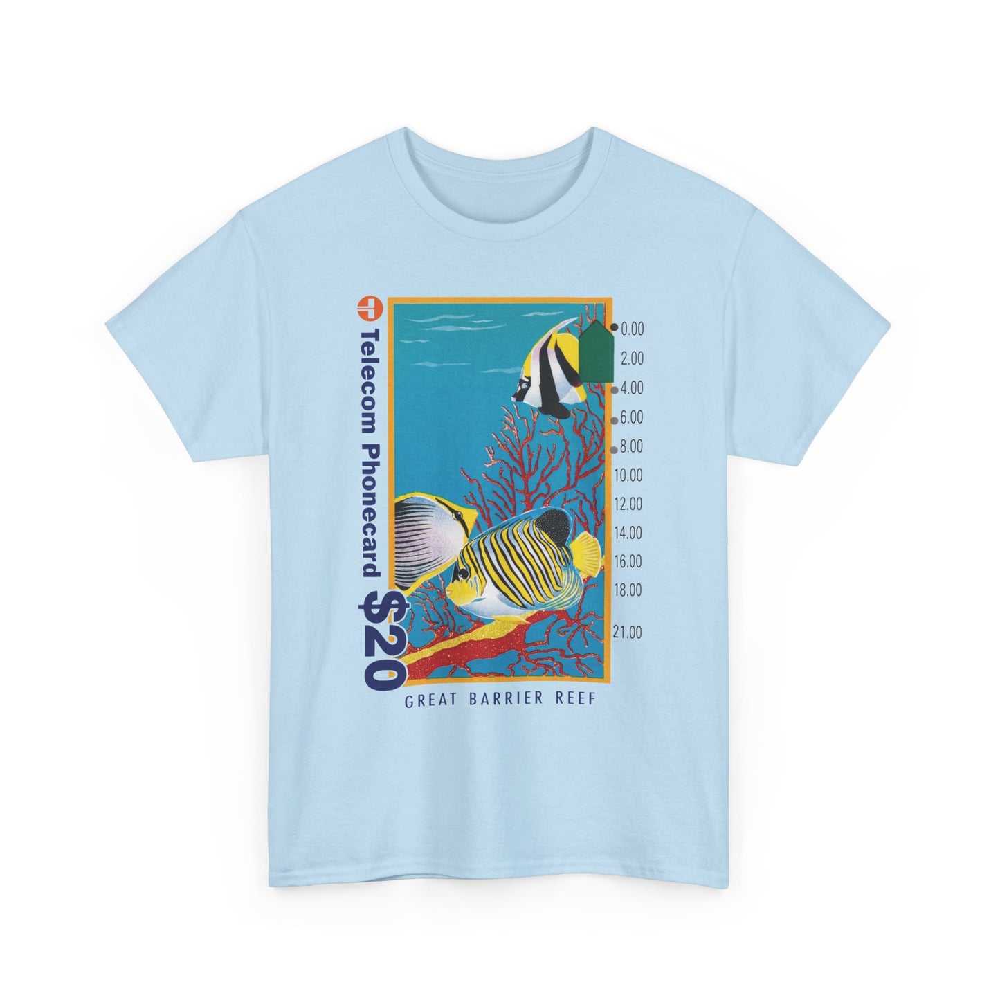 Great Barrier Reef Phonecard Unisex Tee