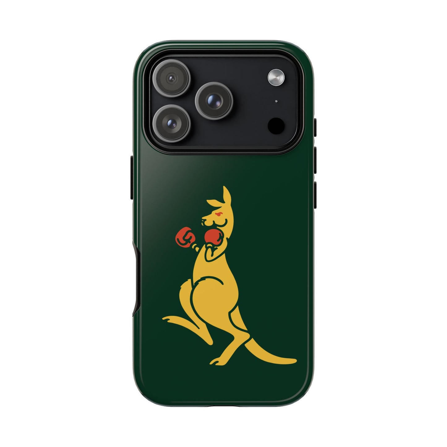 Phone Case - Boxing Kangaroo Bottle Green Tough Protective Case