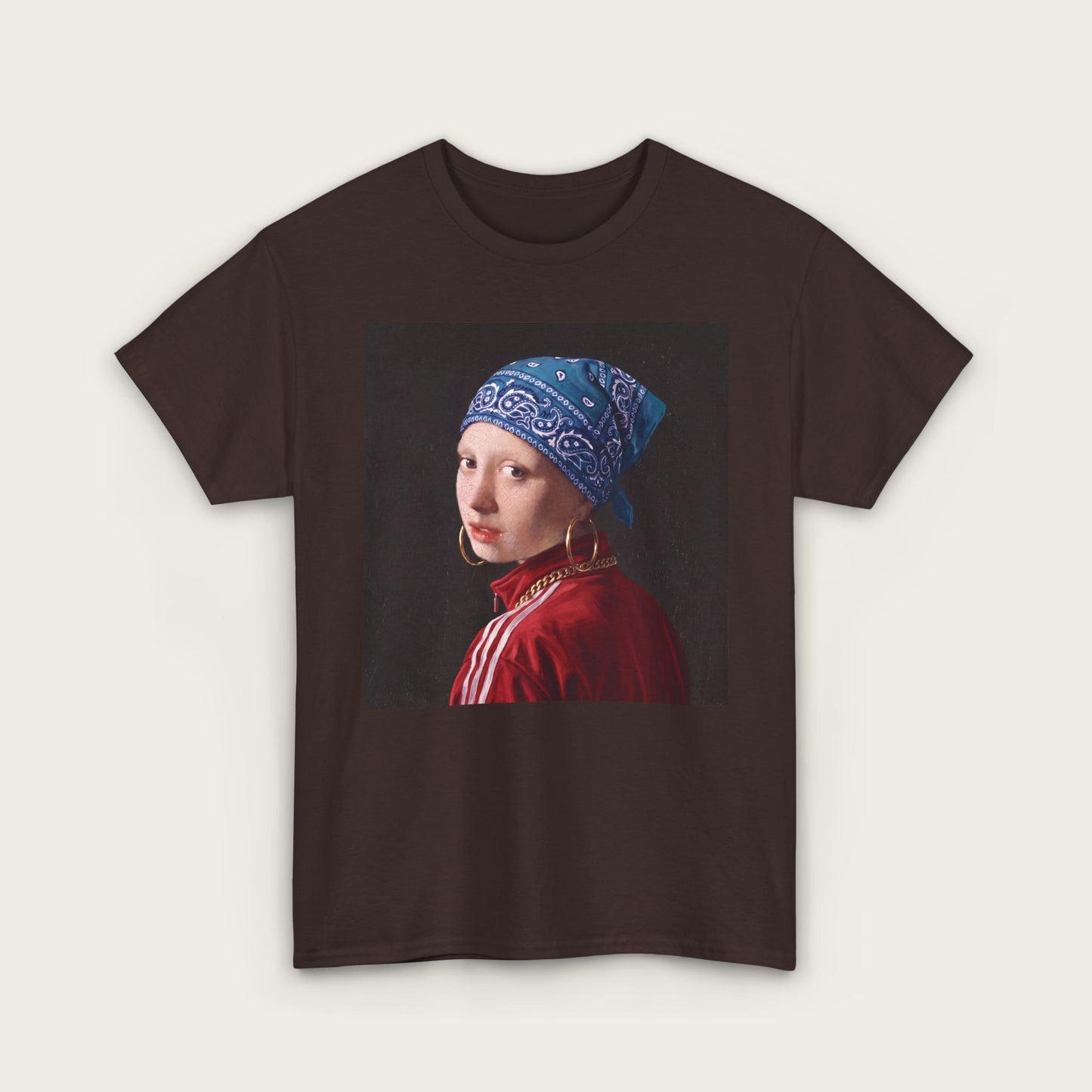 Girl With A Hoop Earring Unisex Tee