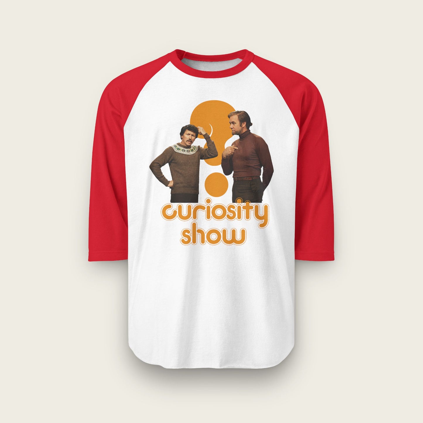 Curiosity Show Unisex Raglan Shirt