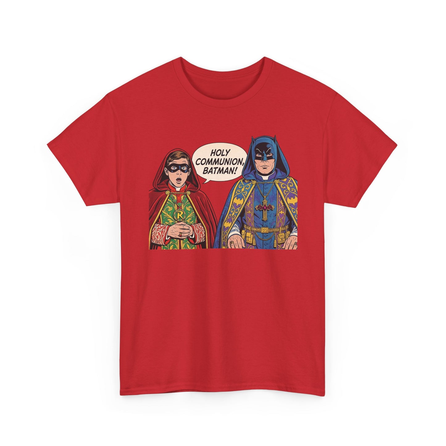 HOLY COMMUNION, BATMAN! Unisex Tee