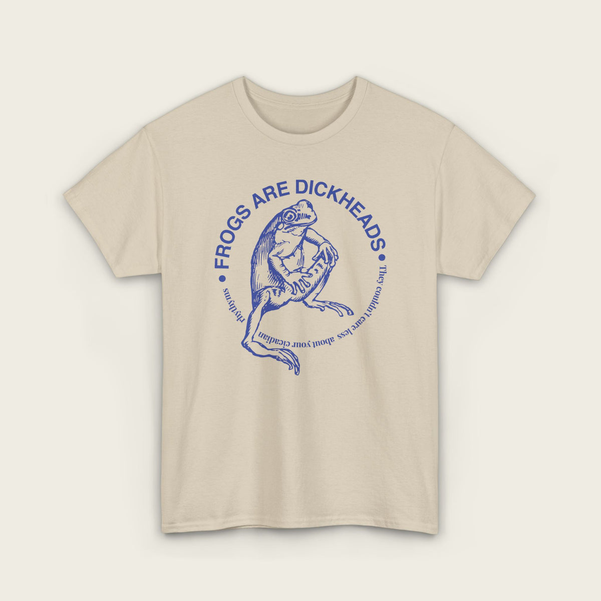 Frogs Are Dickheads Unisex Tee