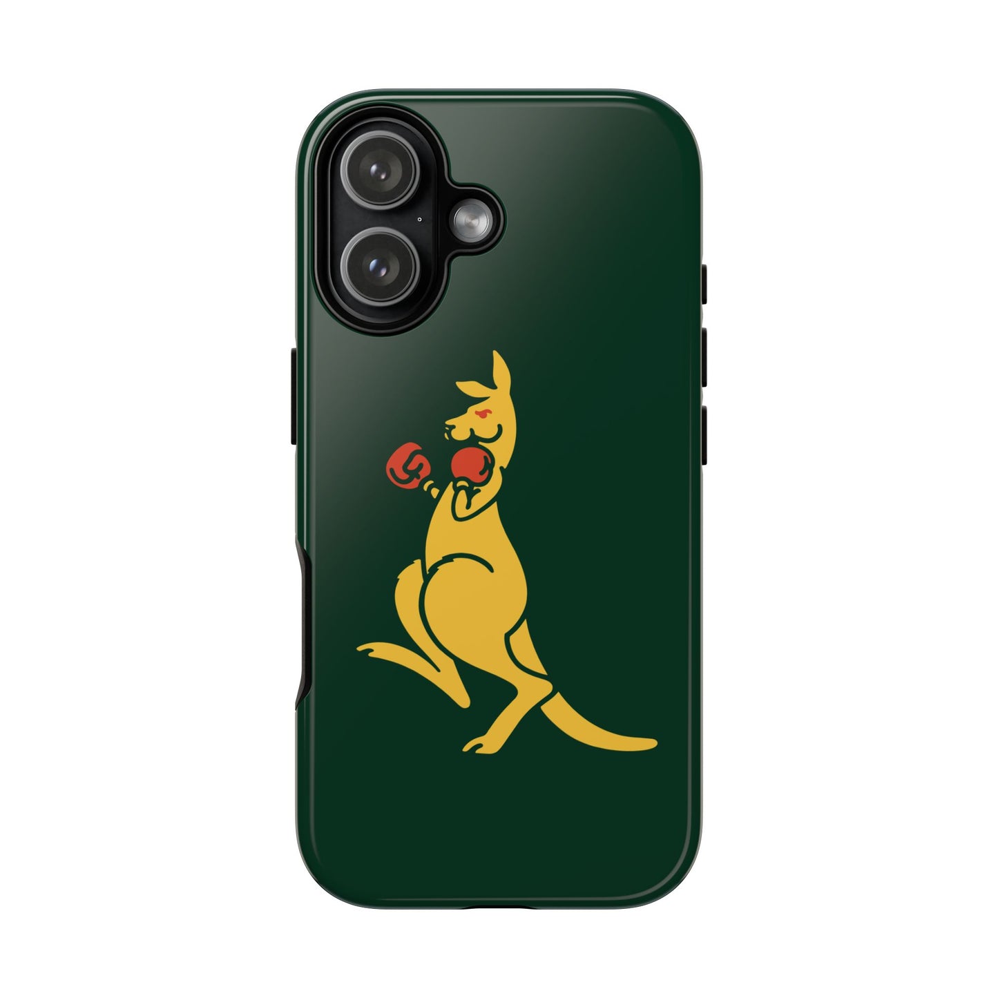 Phone Case - Boxing Kangaroo Bottle Green Tough Protective Case