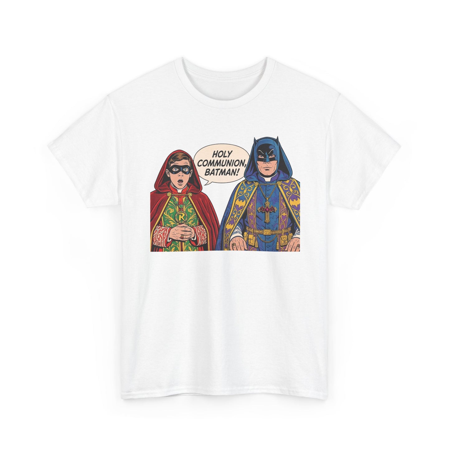 HOLY COMMUNION, BATMAN! Unisex Tee
