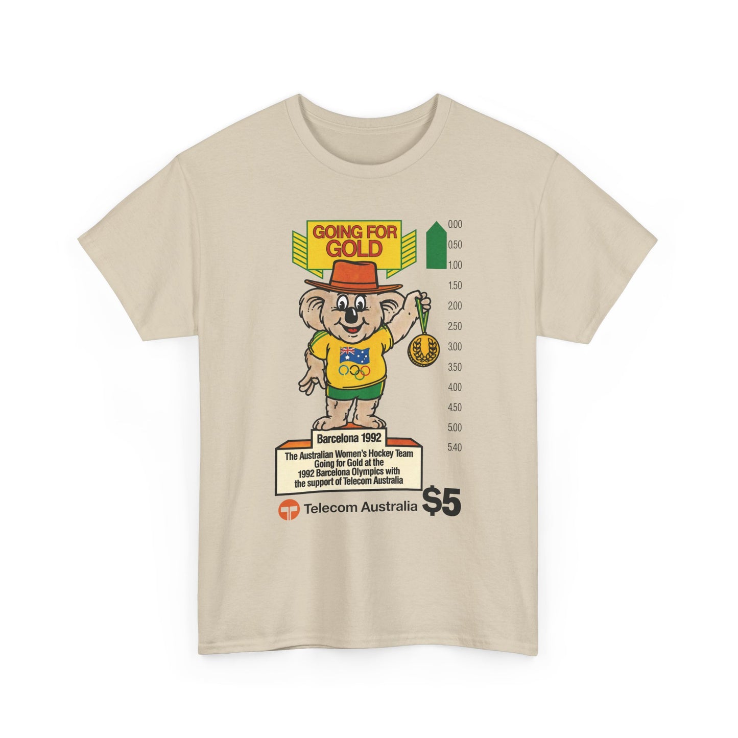 Going For Gold Phonecard Unisex Tee
