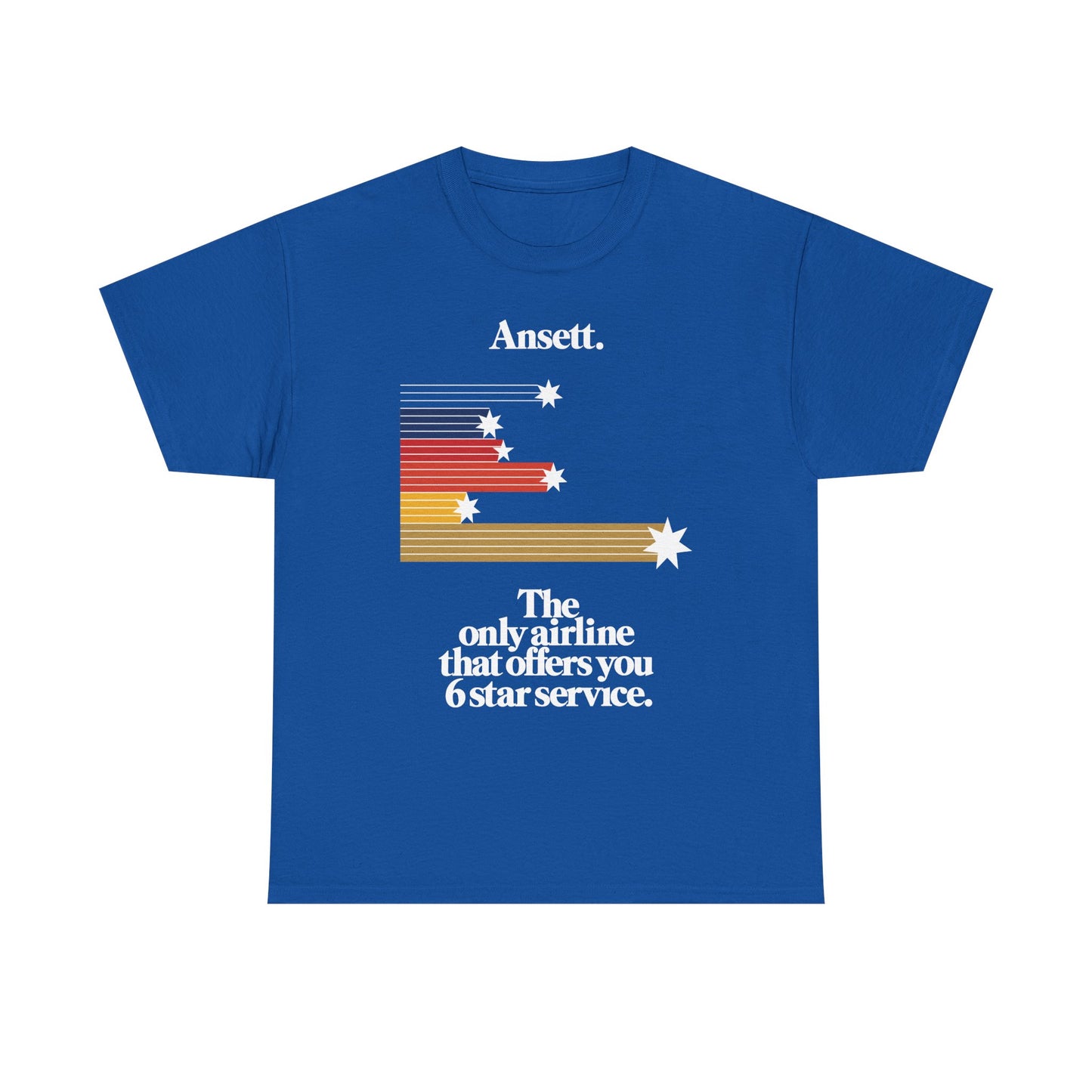 Ansett 6 Star Service Unisex Tee