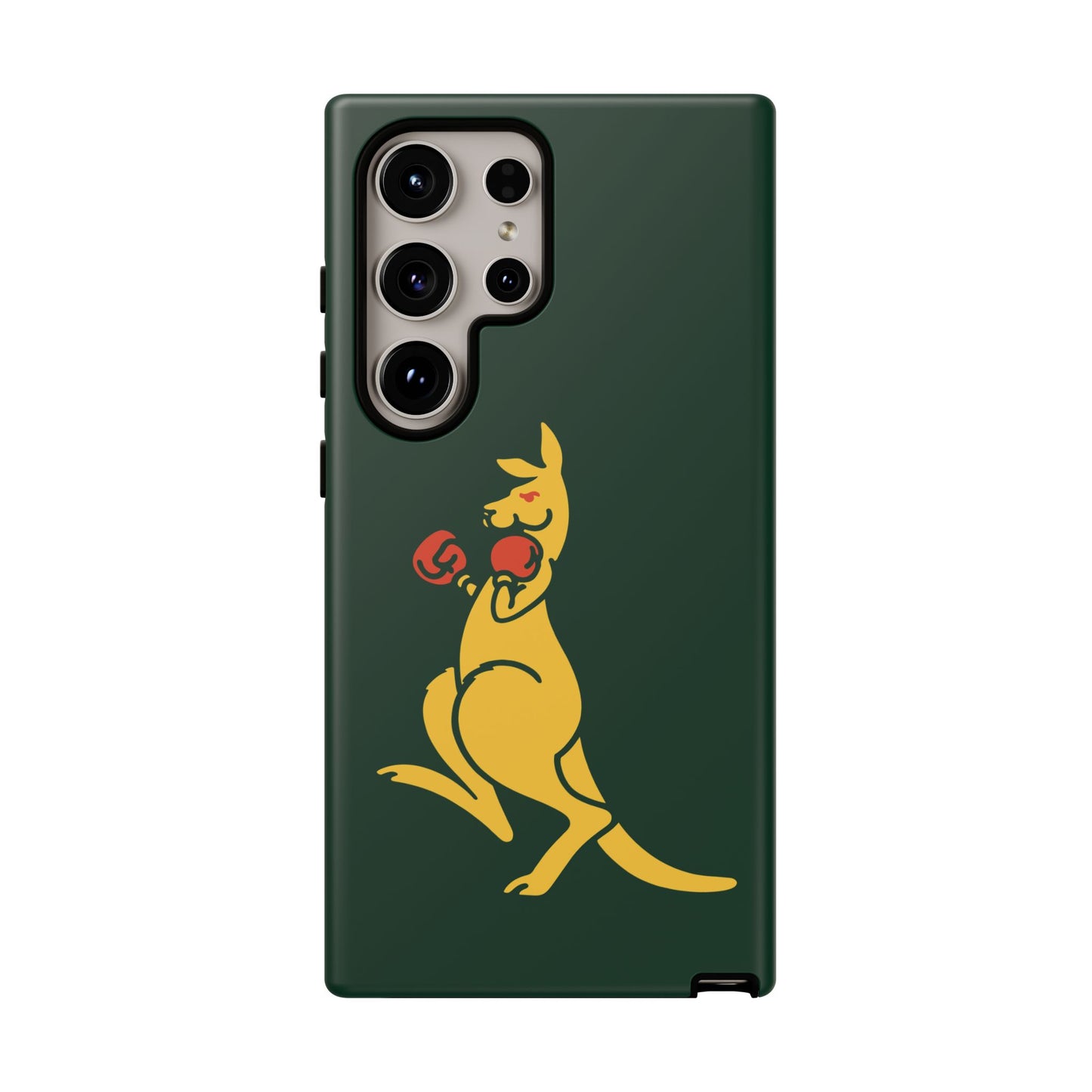 Phone Case - Boxing Kangaroo Bottle Green Tough Protective Case