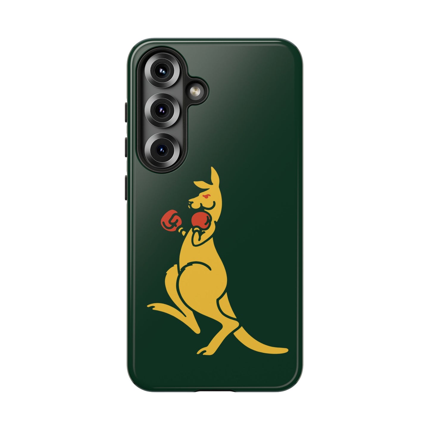 Phone Case - Boxing Kangaroo Bottle Green Tough Protective Case