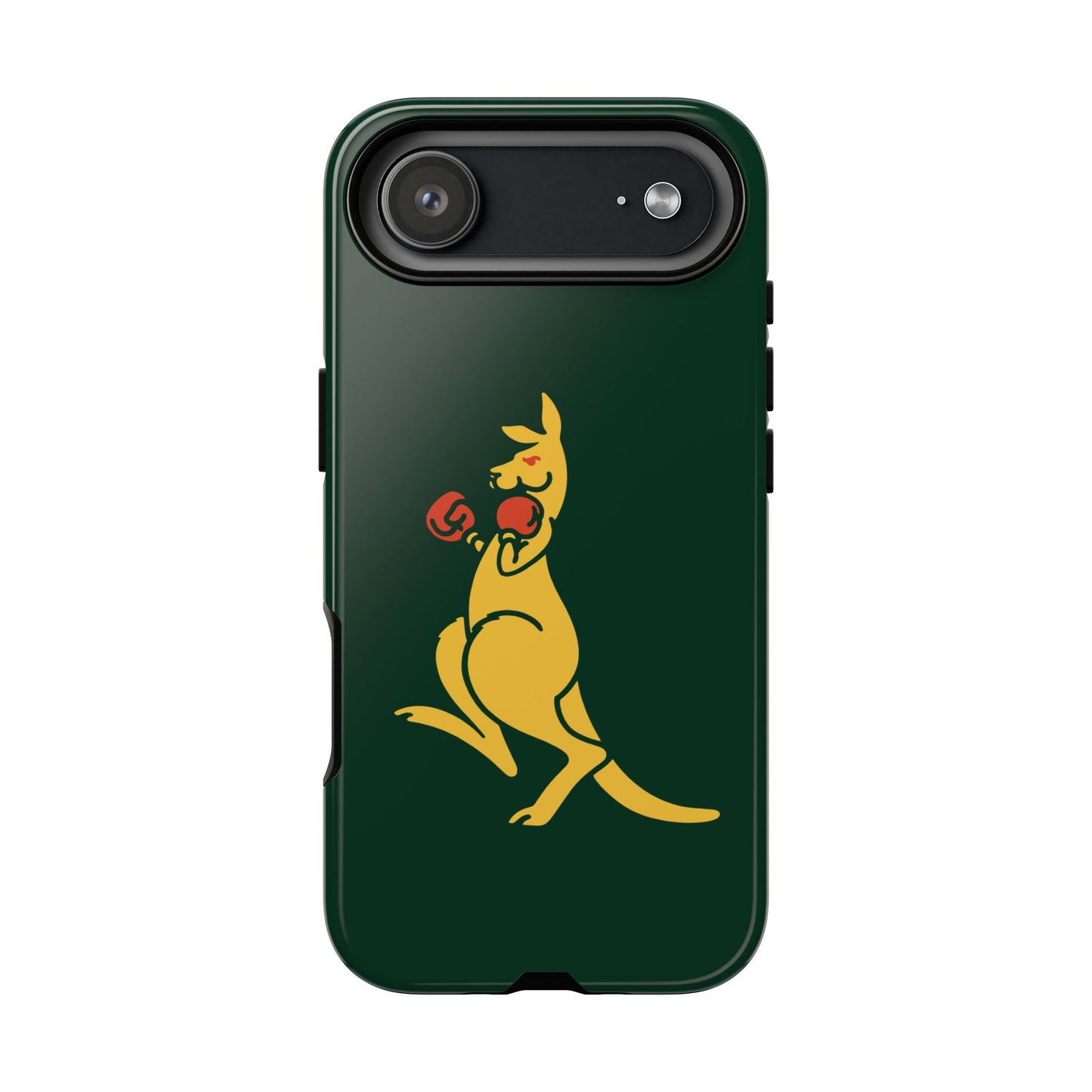 Phone Case - Boxing Kangaroo Bottle Green Tough Protective Case