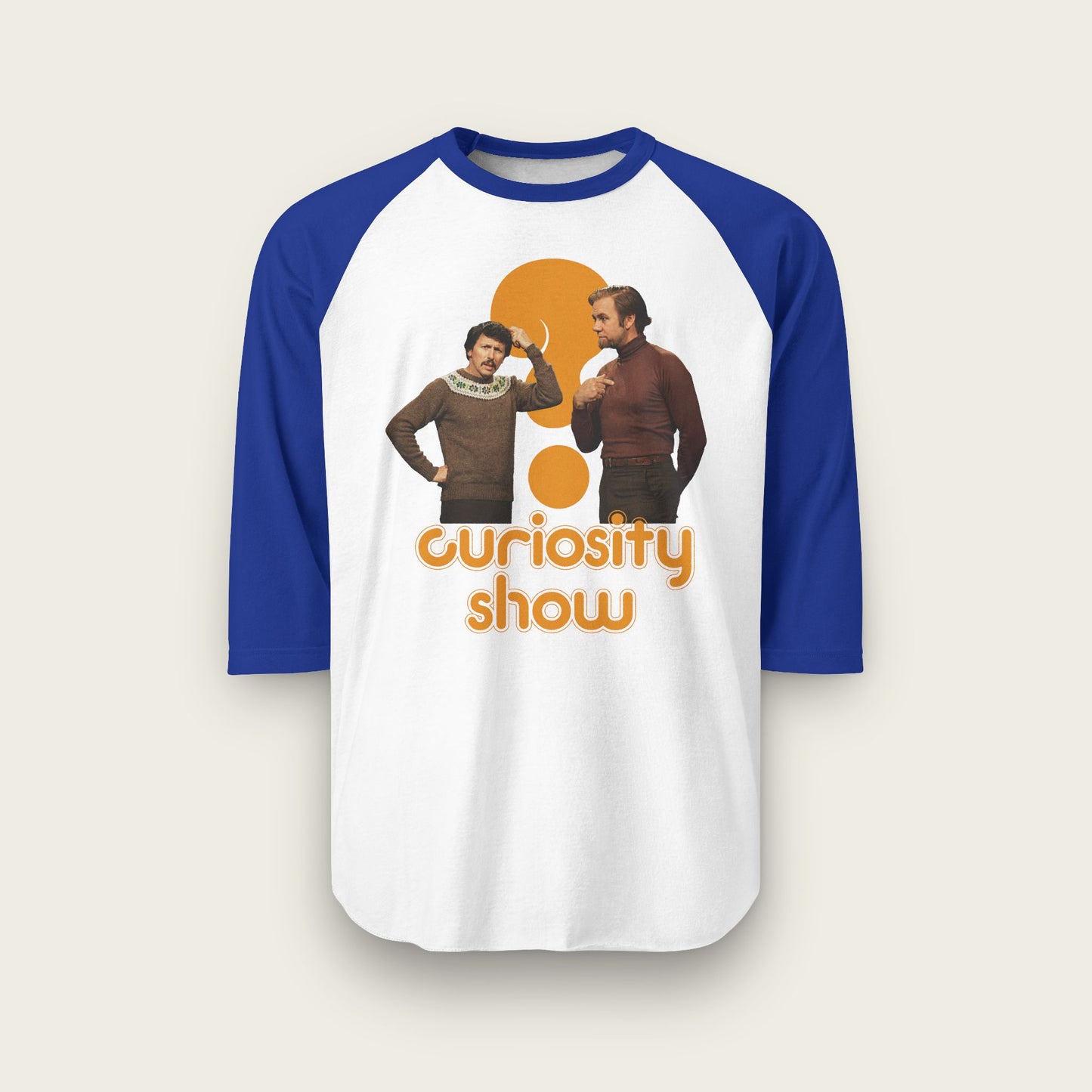 Curiosity Show Unisex Raglan Shirt