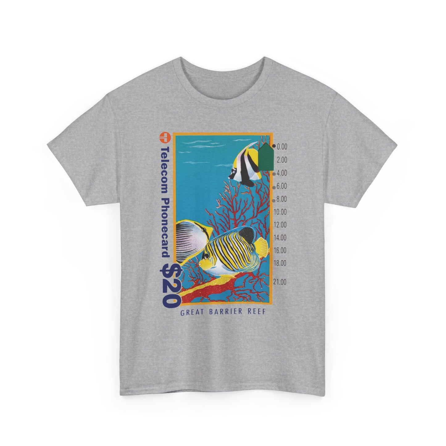 Great Barrier Reef Phonecard Unisex Tee