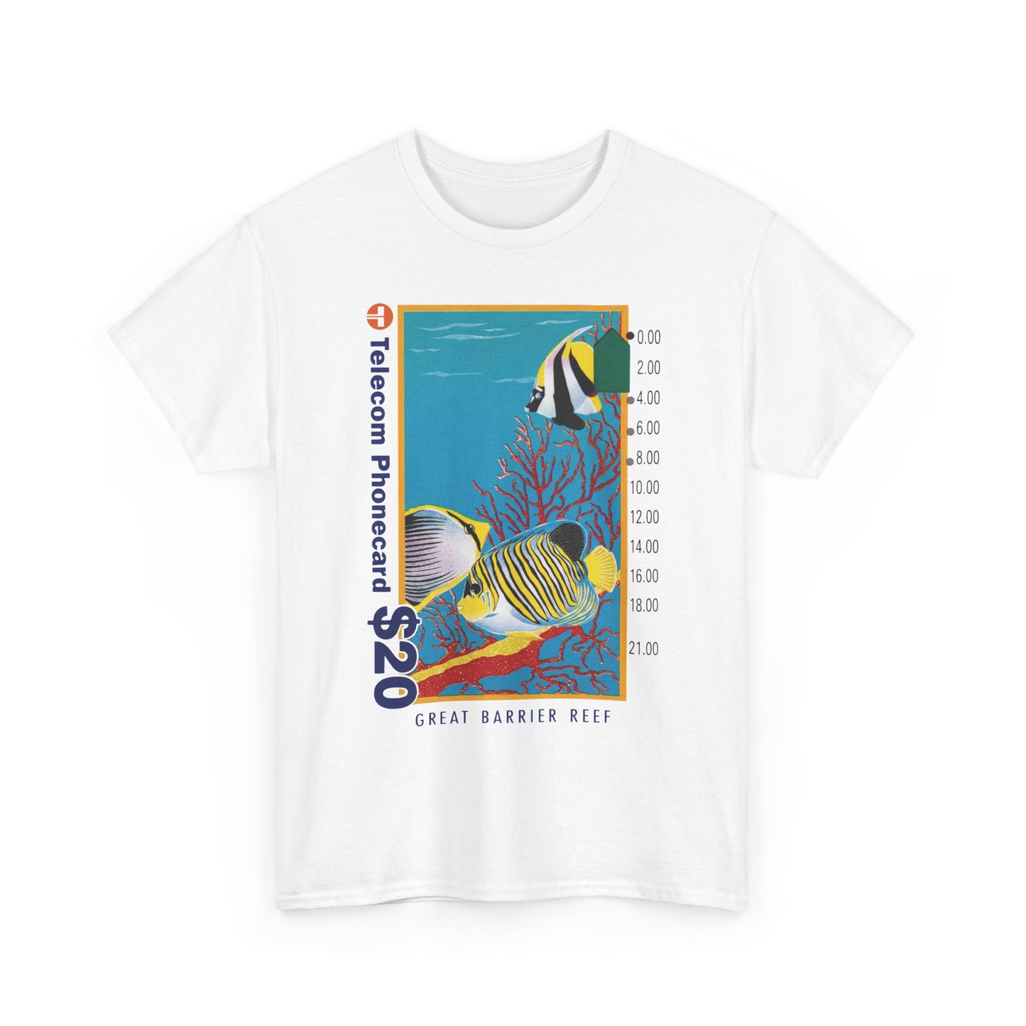 Great Barrier Reef Phonecard Unisex Tee