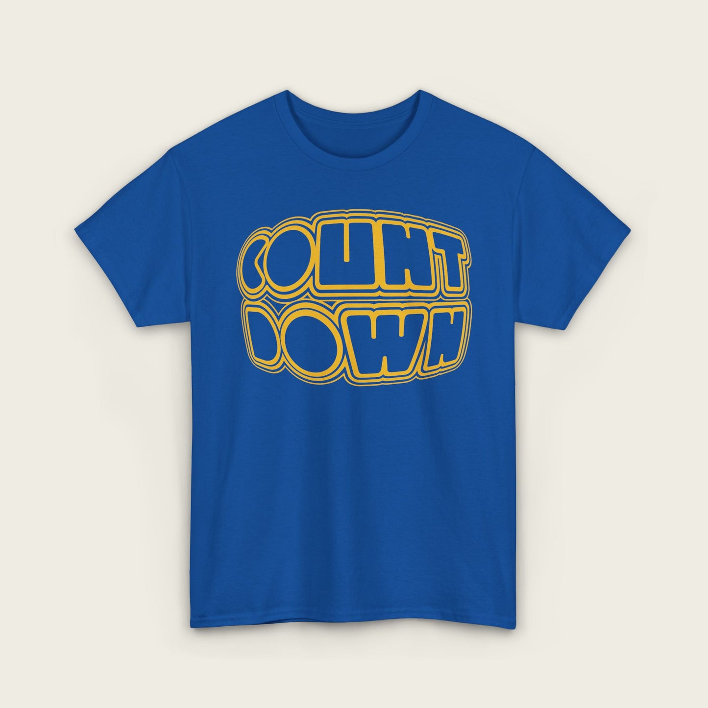 COUNTDOWN Outline Unisex Tee
