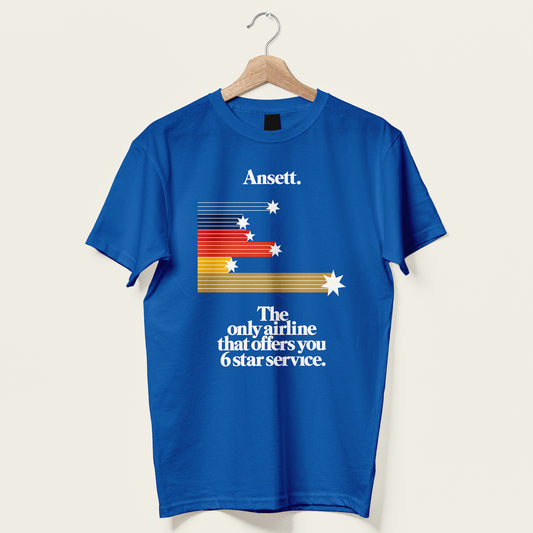 Ansett 6 Star Service Unisex Tee