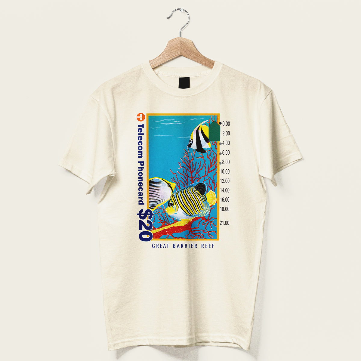 Great Barrier Reef Phonecard Unisex Tee
