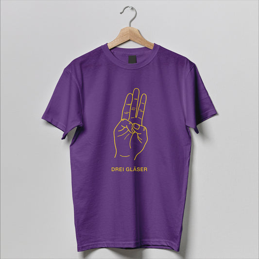 Drei Gläser Unisex Tee