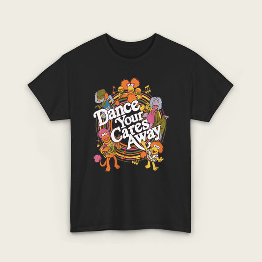 Fraggle Rock - Dance Your Cares Away Unisex Tee