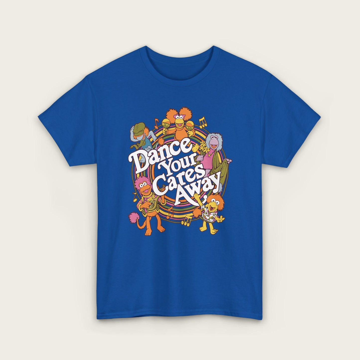 Fraggle Rock - Dance Your Cares Away Unisex Tee
