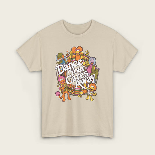 Fraggle Rock - Dance Your Cares Away Unisex Tee