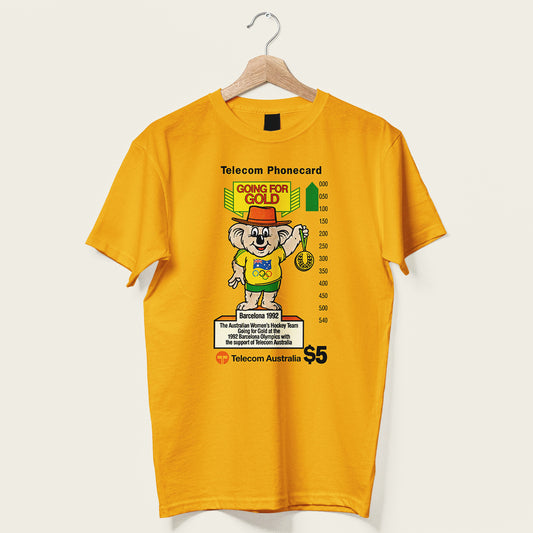 Going For Gold Phonecard Unisex Tee