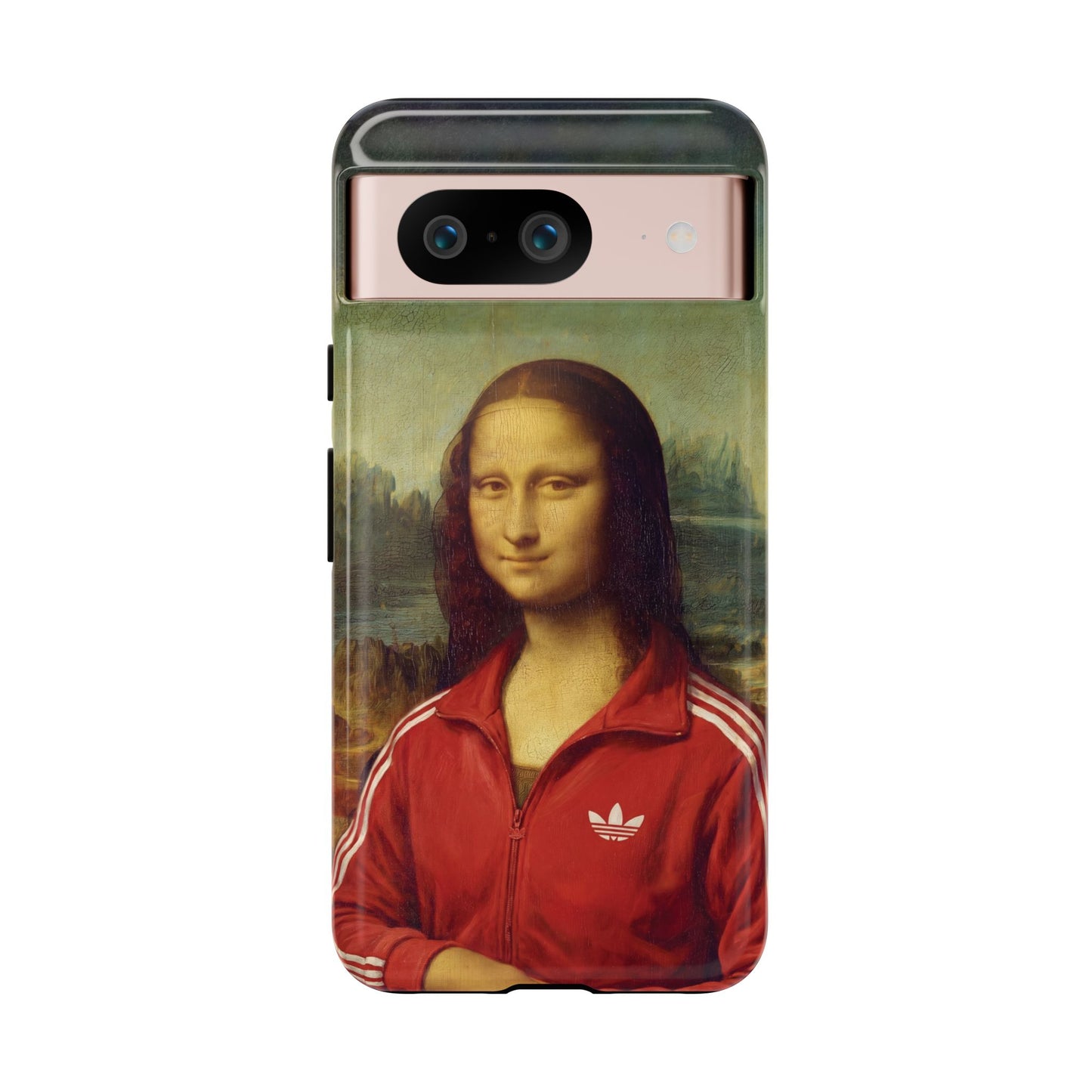 Phone Case - Three Stripe Mona Lisa Tough Protective Case