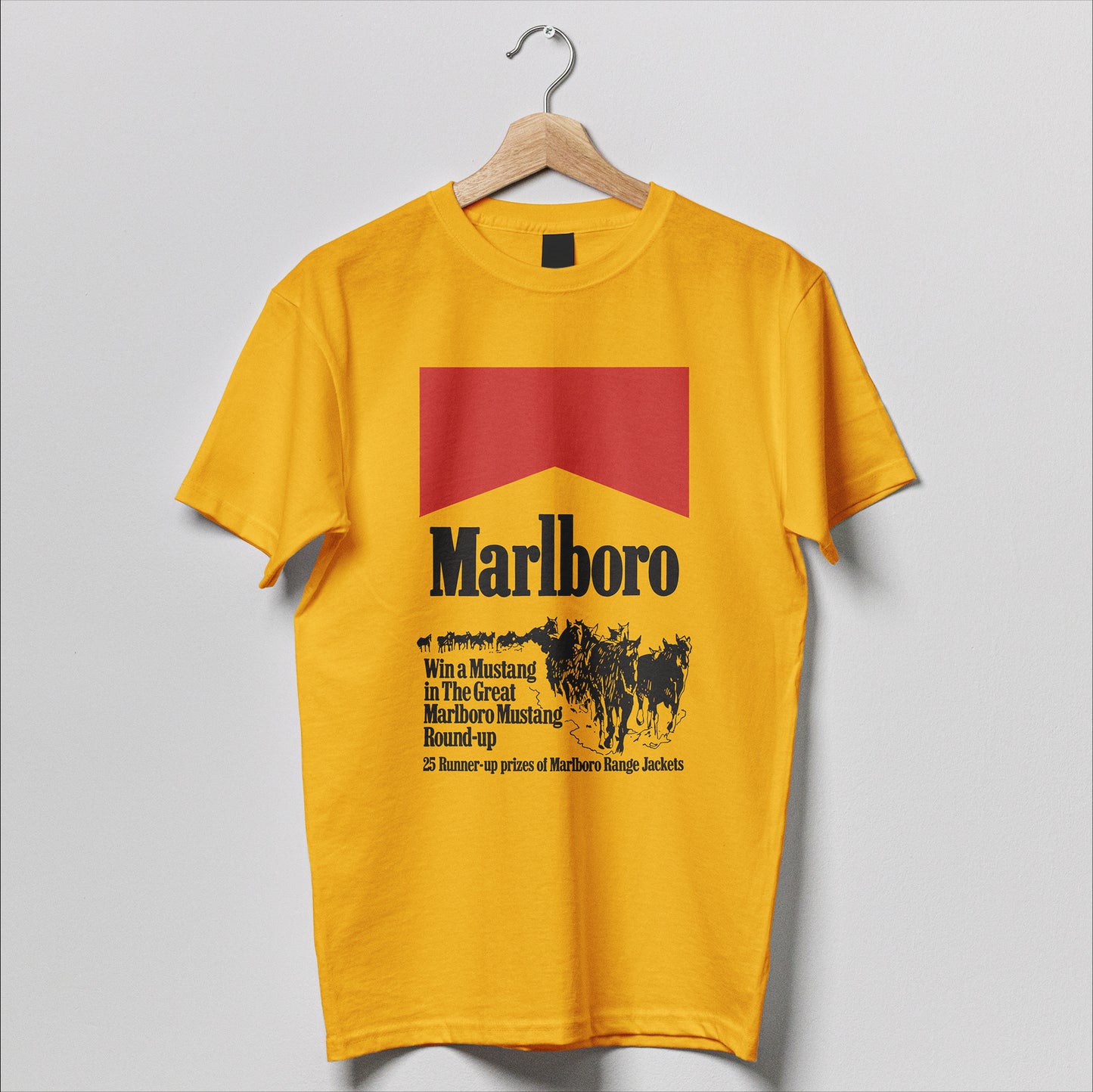 Marlboro Mustang Round-Up Unisex Tee