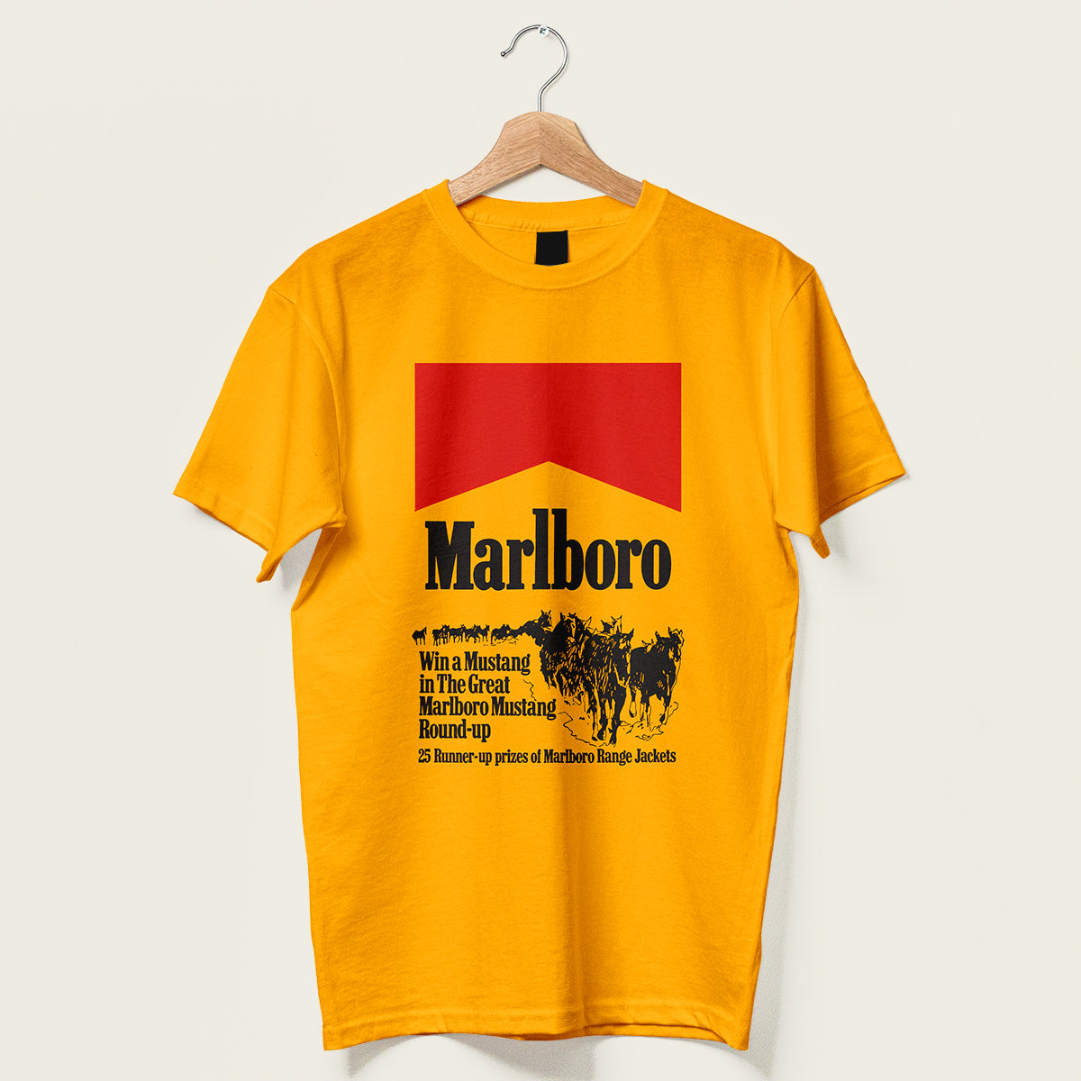 Marlboro Mustang Round-Up Unisex Tee