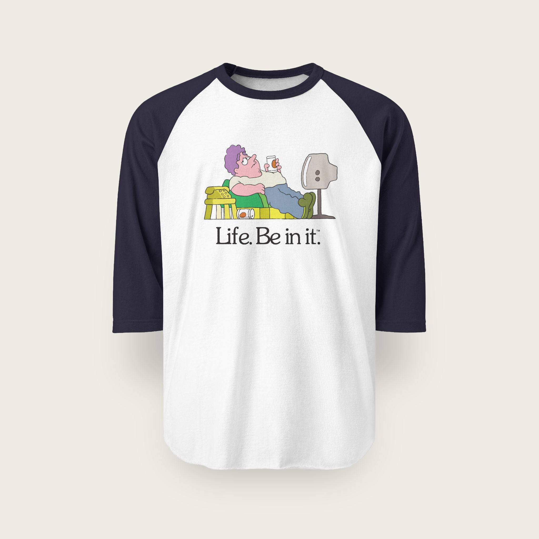 Life Be In It Norm Raglan | Retro 80s Aussie Shirt – Donnie Barko