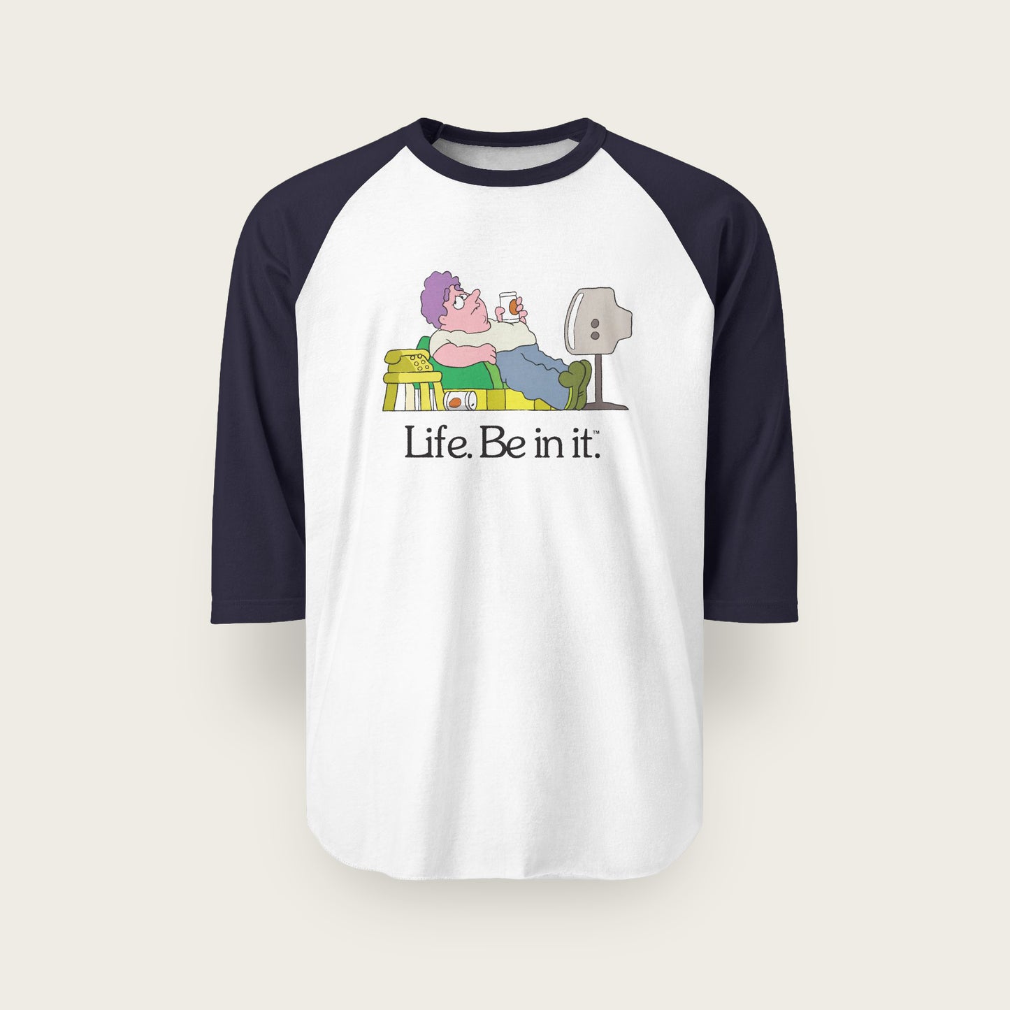 Life Be in it - Norm Unisex Raglan Shirt