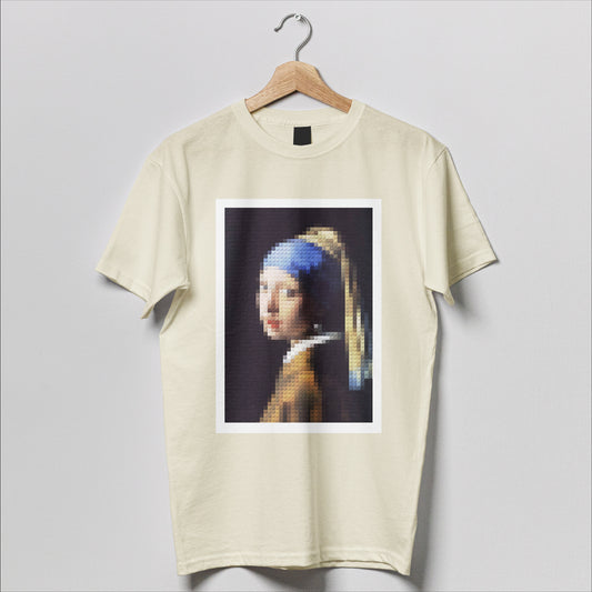 Girl With Lego Earring Unisex Tee