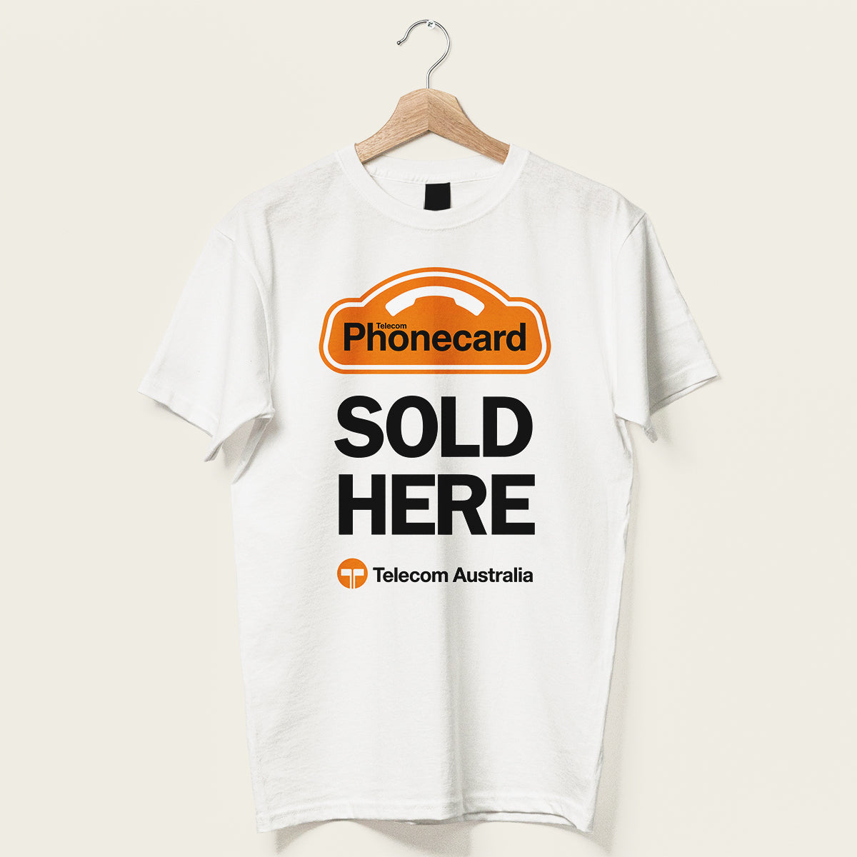Phonecard Sold Here Unisex Tee
