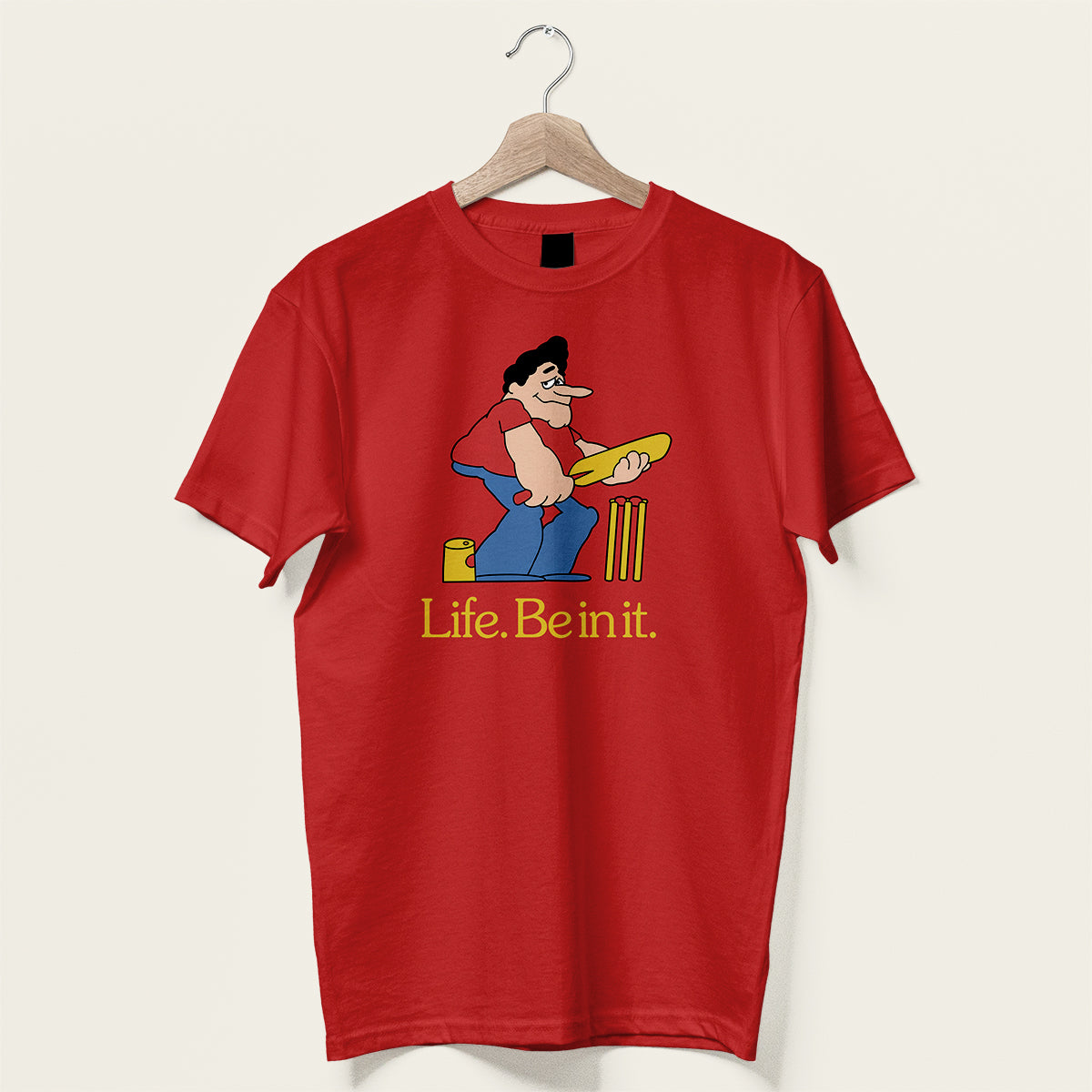 Life Be In It - Cricket Unisex Tee