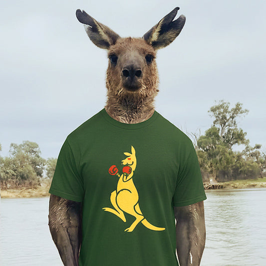 Boxing Kangaroo Unisex Tee